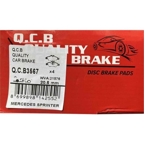 FRONT BRAKE LINING LT35 2,3 / 2,5 / 2,8 BOX