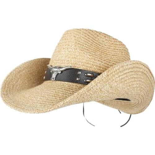 Women Hollow Western Cowboy Hat Lady Summer Straw Bohemian Tassel Sombrero Hombre Beach Cowgirl Jazz Sun Hat