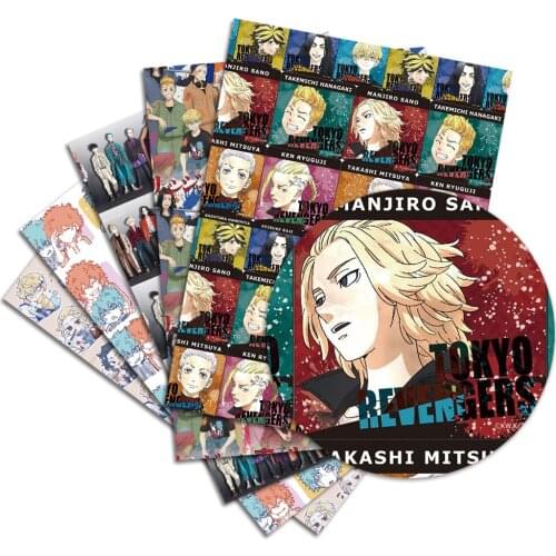 Tokyo Revengers Stof Cartoon Diy 50X140Cm Polyester Katoen Fabrichandmade Naaien Patchwork Bedrukte Stof Stof Anime Stof