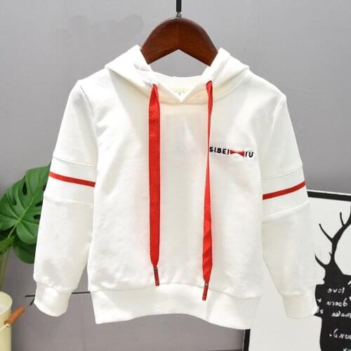 Boys Hoodies Coats Spring Autumn Outerwear Kids Hooded Sweatshirt Clothes Children Long Sleeve Pullover Tops 2-6years