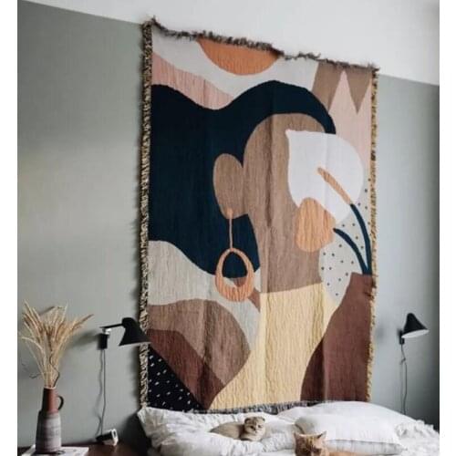 Creativity Bedding Tapestry Cover Blanket Universal For Sofa Travel Airplane Decorative Throw Blankets Bedspread Home Textile