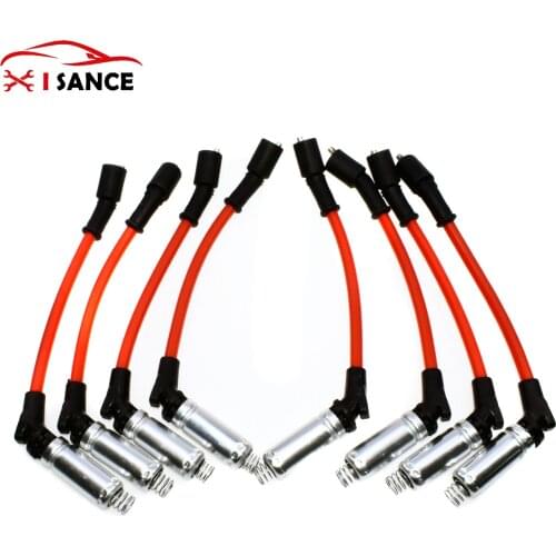 10mm High Performance Spark Plug Ignition Wire 48322R For GM Chevrolet Express Buick LaCrosse Cadillac 48322R,S8-48322,48322B