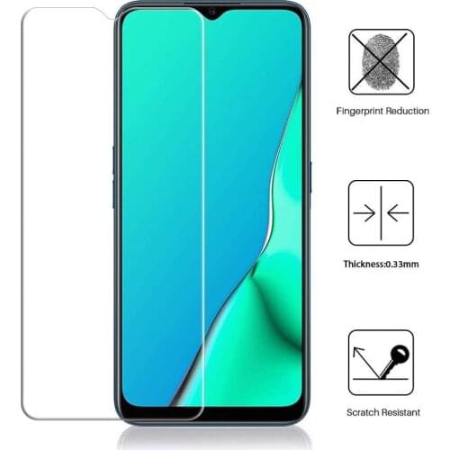 Tempered Glass For OPPO A8 Glass 9H 2.5D Protective Film Explosion-proof Clear LCD Screen Protector Phone Case
