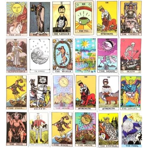 10/30/60pcs/Set Tarot Ganme Graffiti Stickers For Cars Motorcycles Furniture Childrens toys Decal Luggage Skateboards Computers
