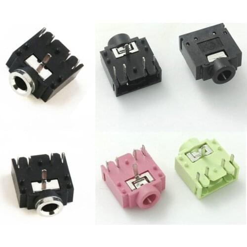 10PCS PJ-307 PJ307 3.5mm Stereo Jack Socket Audio Jack Connector PCB 3F07