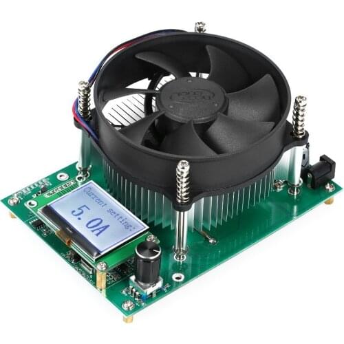 150W Constant Current Electronic Load 60V Battery Tester Discharge Capacity Tester Meter Module 12V 24V 48V Lead-acid Lithium