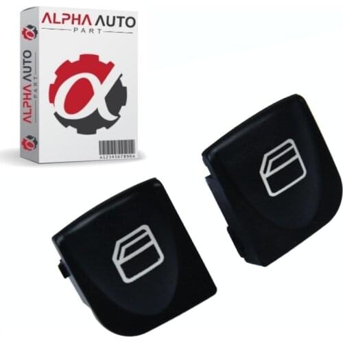 2 Pcs. Window Switch Button Cover ( Front Left Door) For Mercedes C Class W203