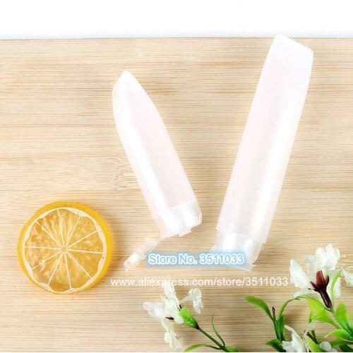 30pcs Top Grade 30g 50g Soft Tube 30ml 50ml Cosmetic Squeezable Bottle Hair Shampoo Facial Cleaner Skin Care Lotion Soft Tube