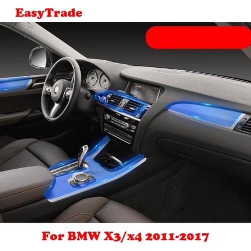 For Bmw X3 X4 F25 F26 G01G02 2011-2020 Accessories TPU Transparent Film Car Sticker Interior Dashboard Film Protective Sticker