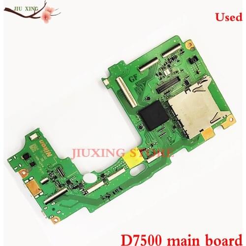 Used Original main board for nikon D7500 mainboard motherboard camera repair part