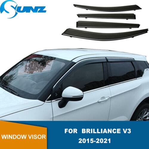 Window Deflector For Brilliance V3 2015 2016 2017 2018 2019 2020 2021 Window Visor Weathershield Sun Rain Deflector Guards SUNZ