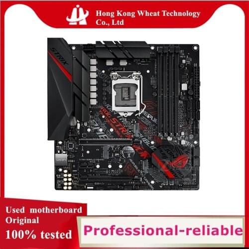 For ASUS ROG STRIX B365-G GAMING Motherboard Socket LGA 1151 DDR4 M.2 NVMe For Intel B360 Original Desktop Used Mainboard
