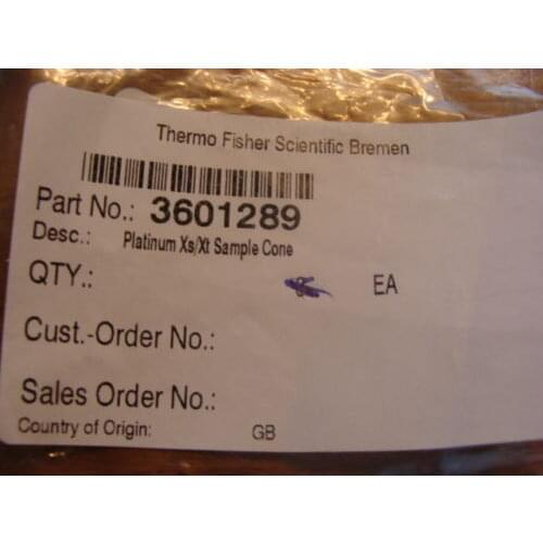For Thermoelectric United States Platinum Sample Cone XsXt Sample Cone Item No. 3601289