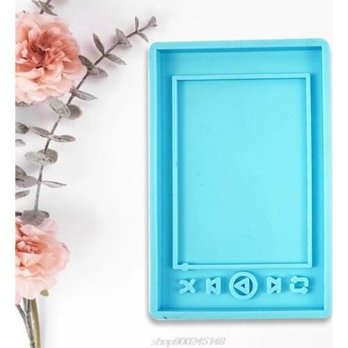 Epoxy Resin Mold DIY Crafts Keychain Jewelry Making Tool MP3 Player Casting Silicone Mould J21 21 Dropshipping