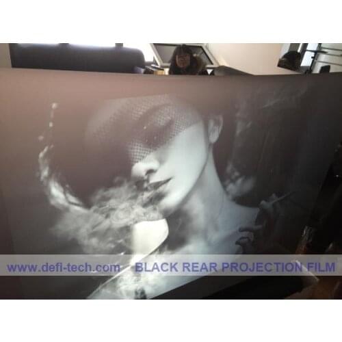 DfLabs 5m*1.524m Good quality of holographic rear projection film/foil/ for display, shopping mall