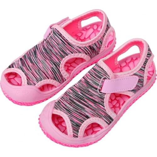 Summer Children Shoes 1 Pair Soft Sole Non-slip Kids Children Camouflage Beach Sandals Beach