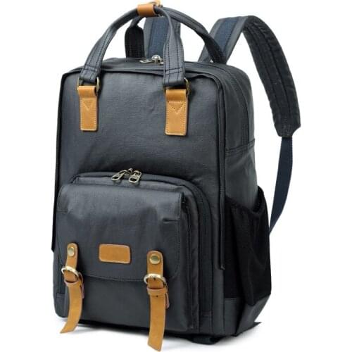 Casual wear-resistant backpack camera bag Waterproof SLR digital camera bag Simple backpack