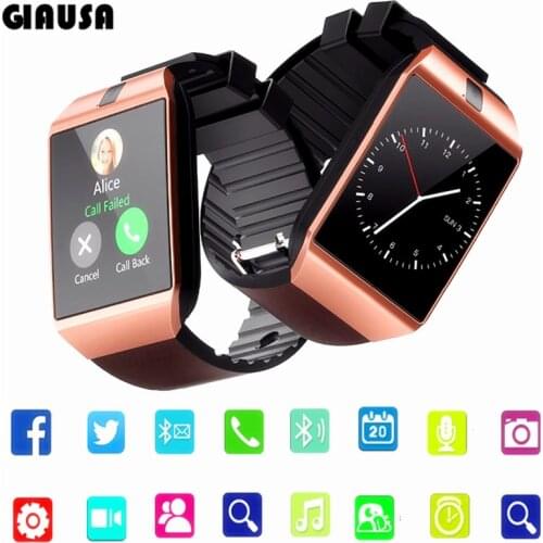 GIAUSA Bluetooth Smart Watch DZ09 Phone With Camera Sim TF Card Android SmartWatch Phone Call Bracelet Watch for Smart phone
