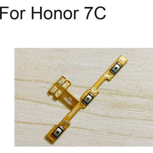 Replacement Power On/Off Key & Volume Side Button Flex Cable For Huawei Honor 7C 7c Side Key Power Volume Button Flex Cable