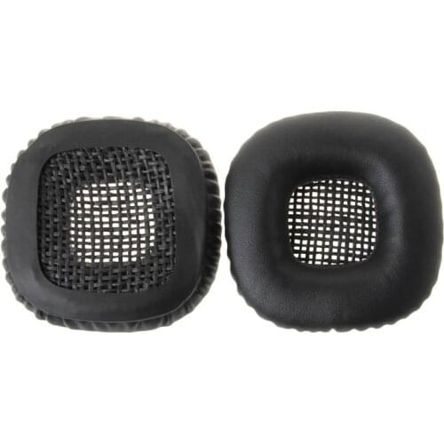 1Pair Replacement Leather Sponge Ear Pads Earmuffs Cushion Protector for Marshall Major I II Headphone Headsets