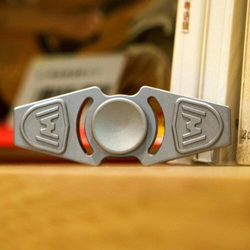 Western World Two Leaf Pure Copper Fingertip Gyro Spinner Fidget Adult Anti Stress EDC Pirates Dream Space Childrens Toy