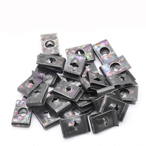 85pcs M4 motorcycle universal clip shell repair part washer gasket clips
