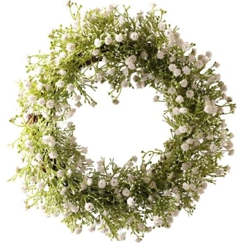 1.8M Gypsophila Plant Vine Artificial Plants Garland Hanging Wall Wedding Decoration Wreath Photography Props Gypsophila Rattan