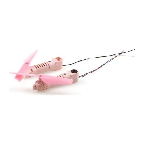 1pair Original CW/CCW Motor Arm Accessories With Propeller For JJRC H37 Foldable Mini Drone RC Quadcopter Spare Parts