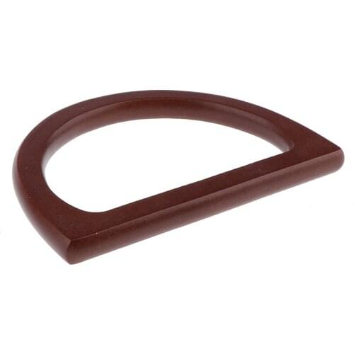 3 Pair Wooden Purse Tote Handbag Handle Replacements Holder For Bag Making