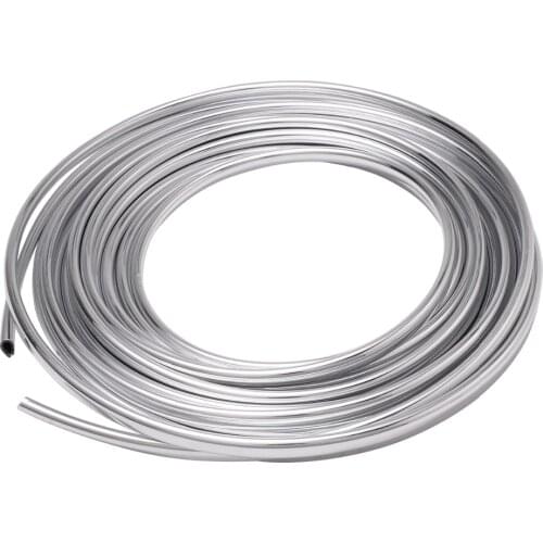 6 Meter Car Chrome Stying Body Door Edge Moulding Trim Strip Air Conditioner Outlet Decorative Strips Scratch Guard Protector