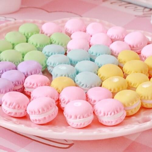 6pcs/lot Food photography decoration simulation macaron props food model dessert table dessert decoration simulation cake