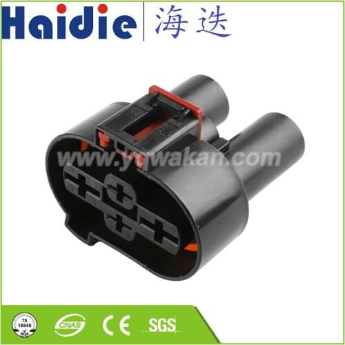 Free shipping 2sets 4pin Auto Electronic waterproof plastic connector 1K0 906 234