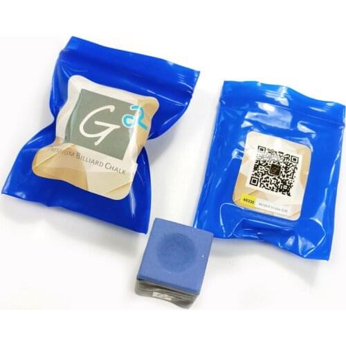 Free shipping ORIGINAL G2 chalks Blue/green color Billiard Pool chalk high quality snooker chalks Billiard accessories