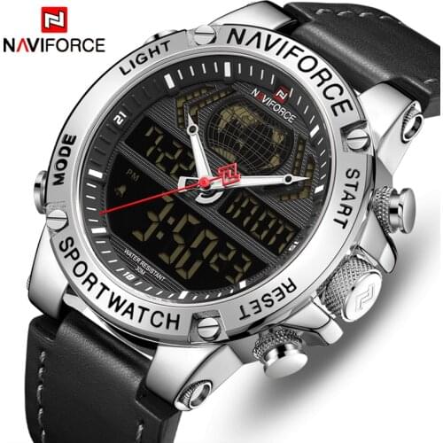 NAVIFORCE Top Brand Men Watches Fashion Luxury Quartz Watch Mens Military Chronograph Sports Wristwatch Clock Relogio Masculino