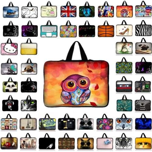 Laptop Sleeve Case Cover 7.9 10.1 12 13 15 17 17.3 Inch 14.1" Notebook Mini PC Bag For Samsung ASUS Dell ASUS 17.4 15.6 13.3 #R