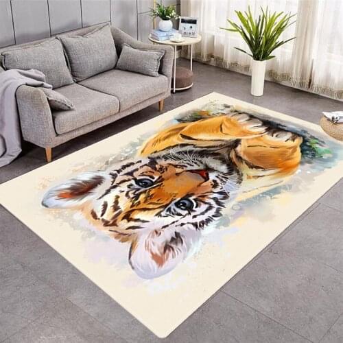 Cartoon 3D Printing Child Carpet Outdoor Rug Kids Bedroom Play Area Rugs Bbay Crawl Floor Mat Large For Living Carpets Home Room