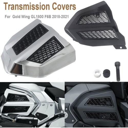 For Honda Gold Wing GL1800 GL1800 F6B 2018-2021 2020 Fairing Radiator Grille Cover Engine Transmission Covers Chrome or Black