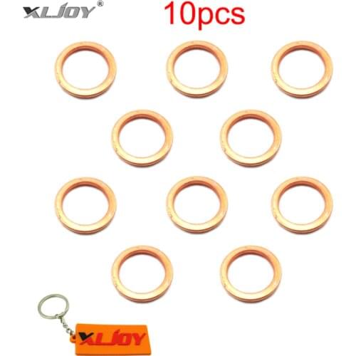 10x Exhaust Muffler Pipe Gasket ID 25mm OD 32mm For 50 110 125cc 140cc 160 cc Dirt Pit Bike ATV Quad Buggy Go Kart Scooter Moped