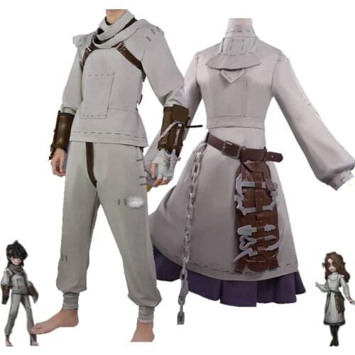 Game Identity V Psychologist Aida Mesmer Cosplay Costume Patient Emir Cosplay Costume Hallween Carnival Uniforms Custom Made
