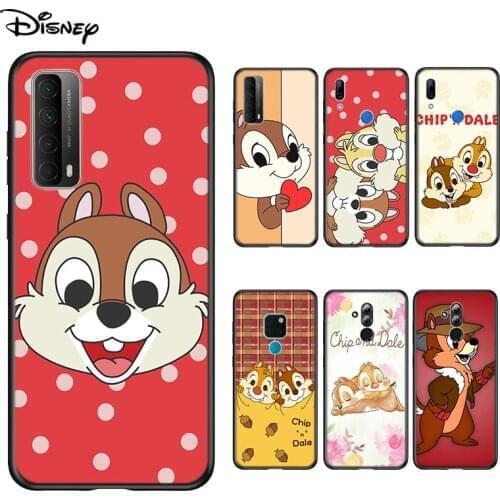 Soft Cover Disney Chip And Dale For Huawei P Smart 2021 2020 Z S Mate 40 RS 30 20 20X 10 Pro Plus Lite 2019 Phone Case