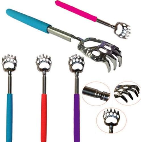 New Ultimate Bear Claw Telescopic Stainless Back Scratcher Extendable Comfortable Massage Easy Use