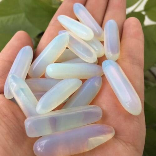 Opal strip Tumbled Stones quartz Crystal Healing Reiki (100g about 30pcs )