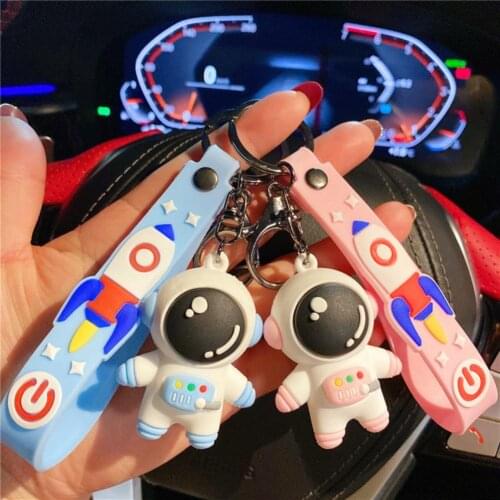 Phone Pendant Toy Non-fading Cute Stain-resistant Decorative Spaceman Backpack Pendant