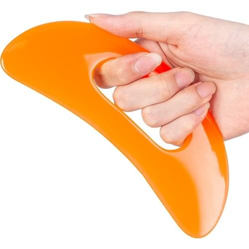 Resin scraper back and neck whole body acupuncture and moxibustion scraping therapy Gua Sha beauty slimming massager