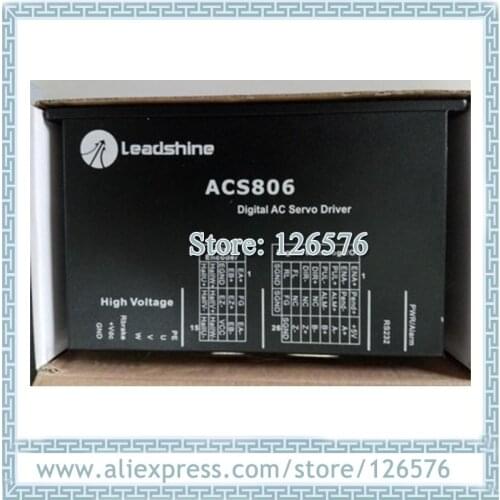 Lead shine AC Servo driver ACS806 working for 20-80VDC 18A Cost effective AC Servo drives
