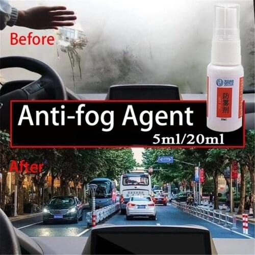 20ML Anti Fog Agent Super Hydrophobic Car Cleaner Water Fog Repellent Spray Car Windshield Glass Liner Repellent Agent Rearview