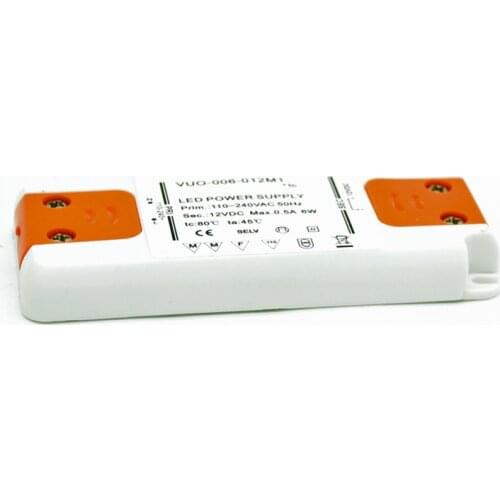 Ultra Thin Regulator 6W 12W 15W 20W 30W 40W 50W 60W Slim LED Driver DC 12V 24V Lighting Transformer Adapter CE RoHS Power Supply