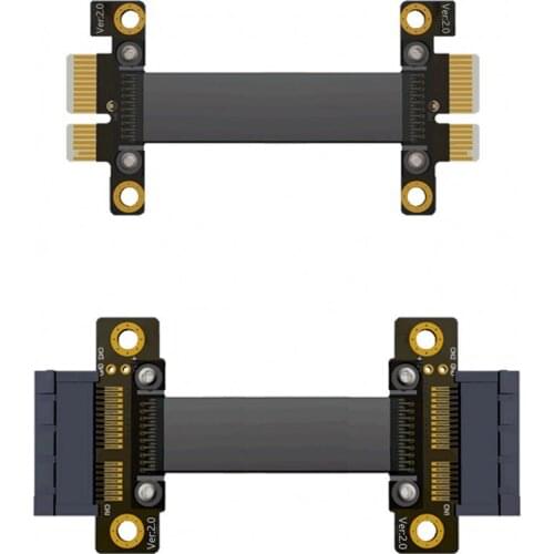 High-quality PCI-E X1 to X1 PCI-E 3.0 male-to-male/female-to-female graphics card extension cable stable and zero loss