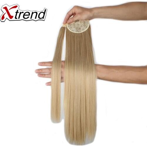 Накладные искусственные волосы Xtrend China At AliExpress