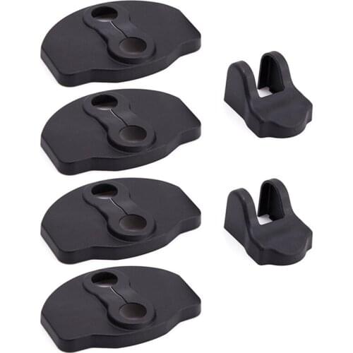 Car Door Lock Buckle Protective Cover, Rust-proof Cover, Modified Accessories, 1 Set Of Decorative Door Lock Cover, Car Interior